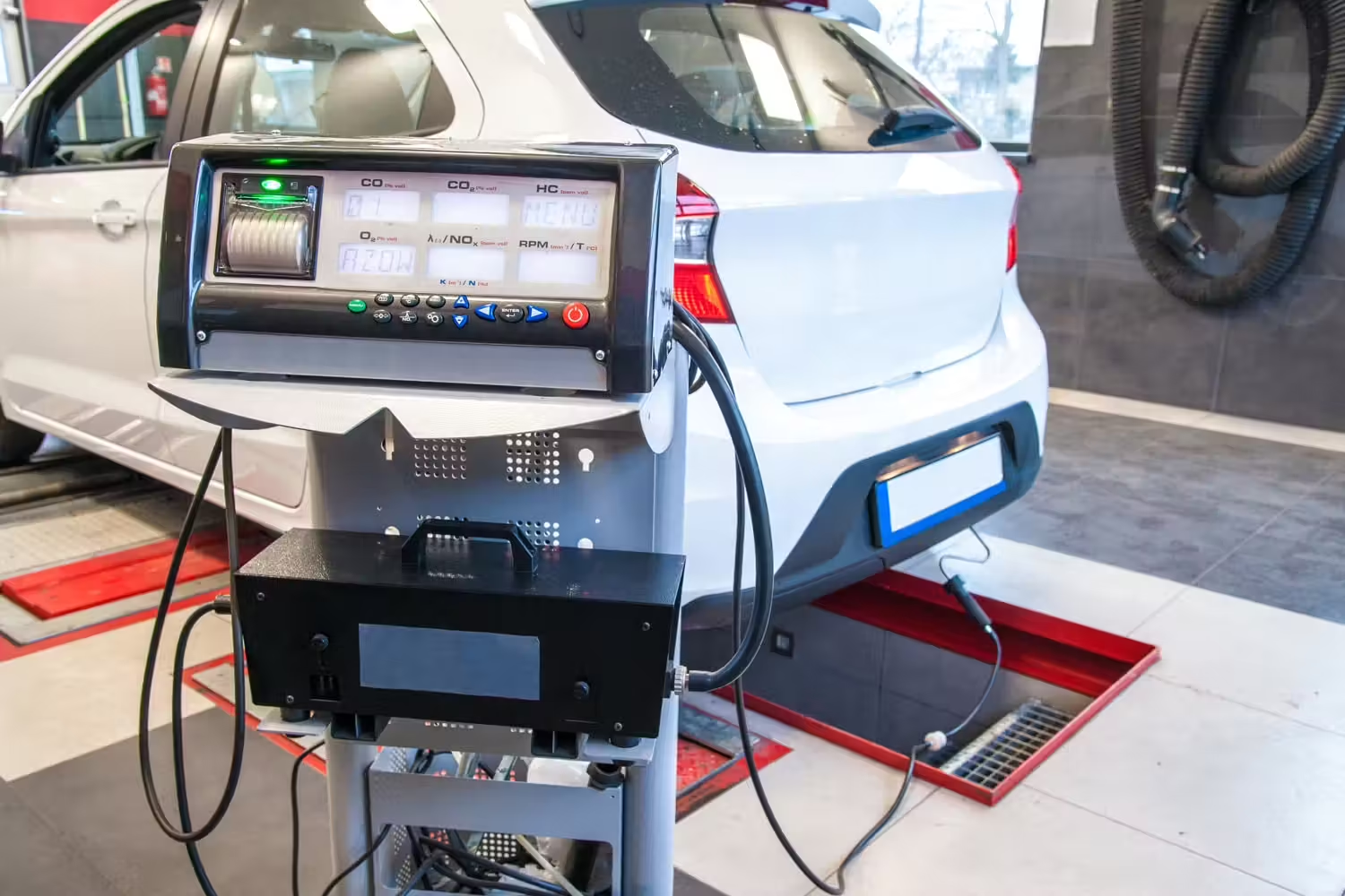 Auto emissions testing